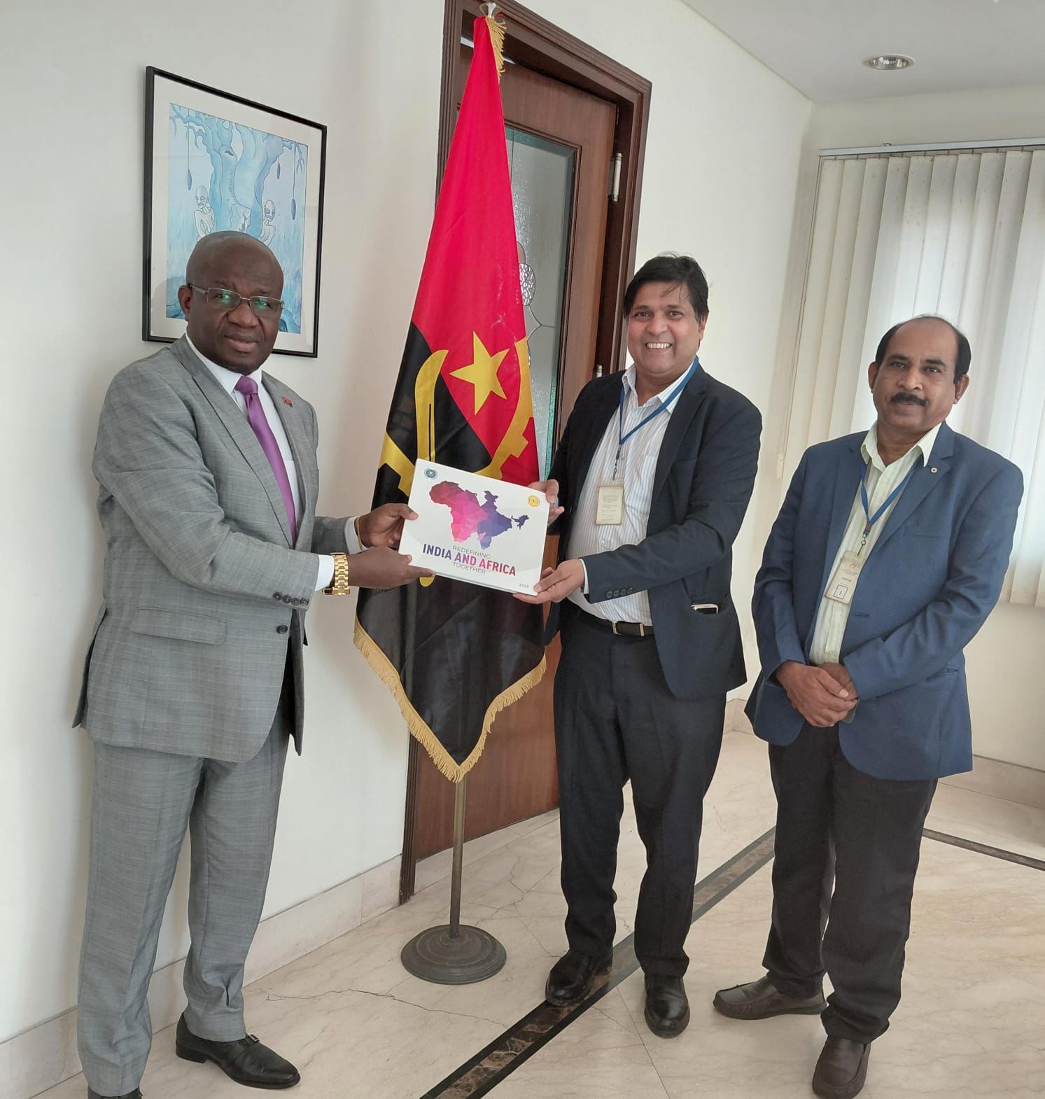 IETO Strengthens Ties with Angola, Emphasizing People-to-People Collaboration