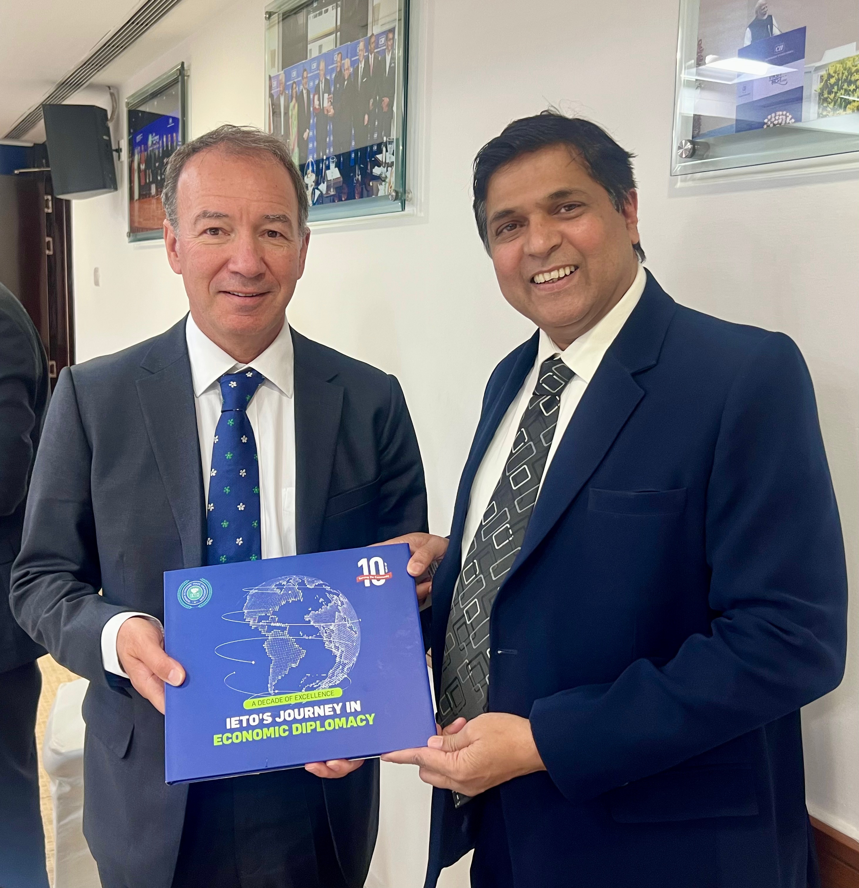 India–Chile Trade Ties Strengthen as IETO Meets Chilean Business Leader Iván Marambio